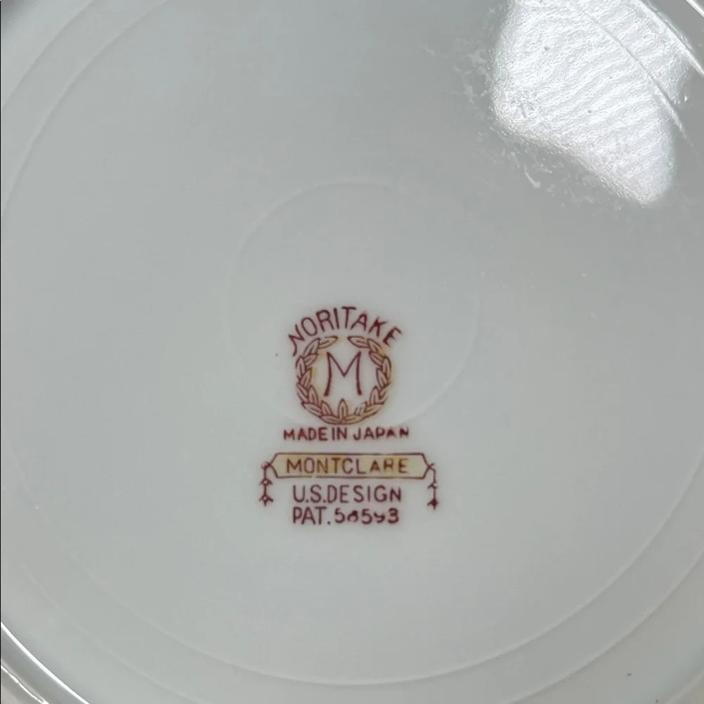 Noritake Montclare Pattern Bread plates Nippon